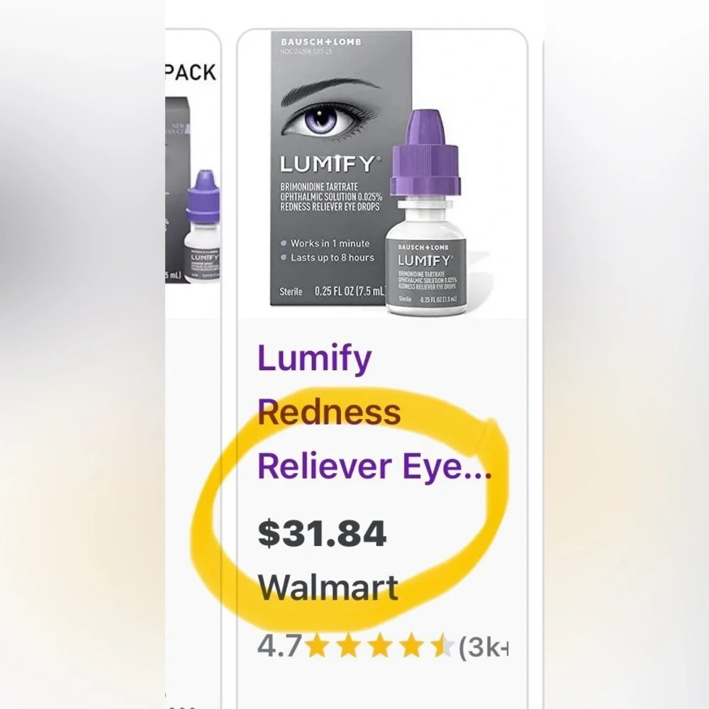 LUMIFY x 3 .25oz LARGE 2027+